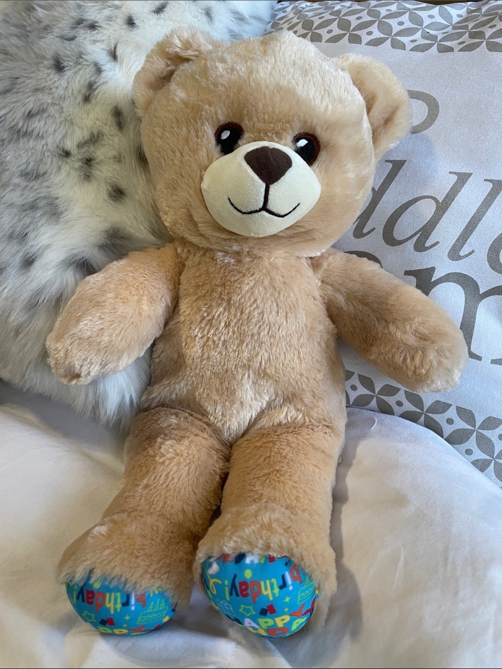 Build-A-Bear | Tan | Birthday Treat Bear | Teddy | Happy Birthday | 2022